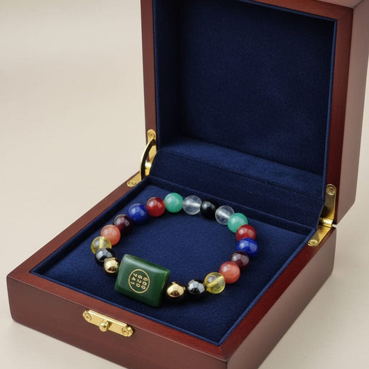 Natural Gemstones Zibu Bracelet Pack of 1