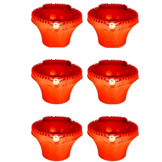 LED Light Water Sensor Diyas Plastic with, Ambient Lights, (Pack of 6/12/18/24)